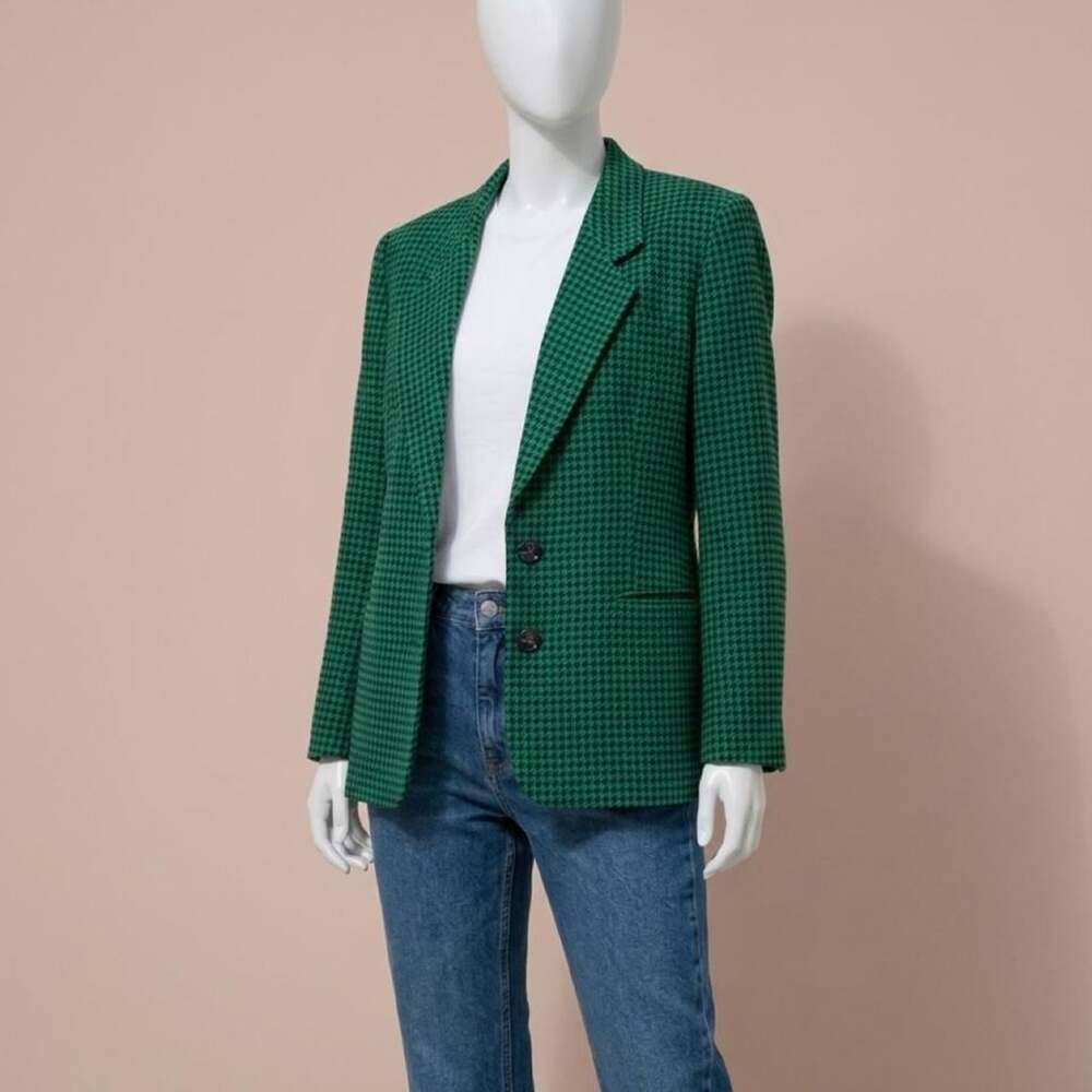 Le Suit Women's Green Jacket